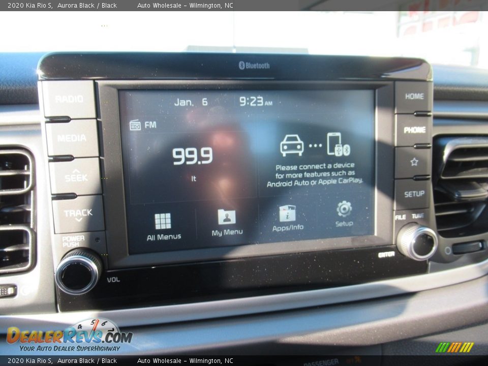 2020 Kia Rio S Aurora Black / Black Photo #17