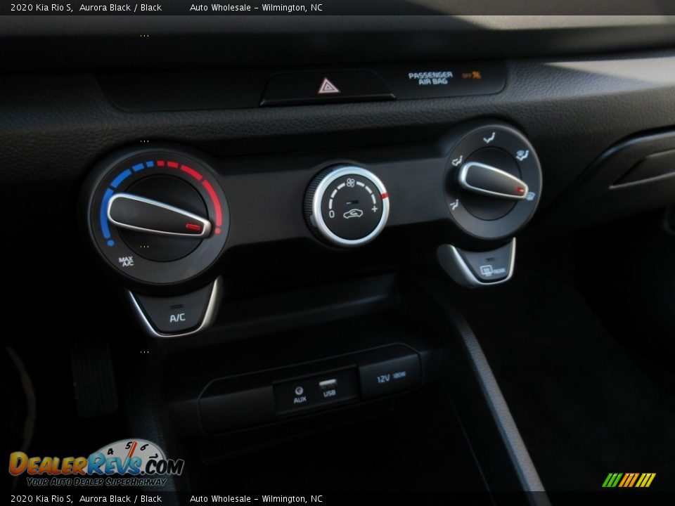 2020 Kia Rio S Aurora Black / Black Photo #18