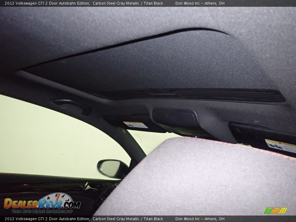 2013 Volkswagen GTI 2 Door Autobahn Edition Carbon Steel Gray Metallic / Titan Black Photo #2