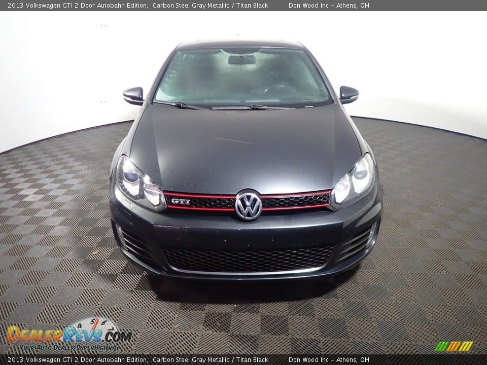 2013 Volkswagen GTI 2 Door Autobahn Edition Carbon Steel Gray Metallic / Titan Black Photo #5