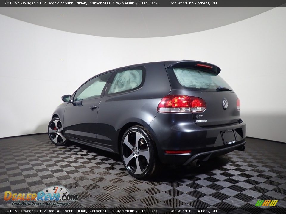 2013 Volkswagen GTI 2 Door Autobahn Edition Carbon Steel Gray Metallic / Titan Black Photo #11