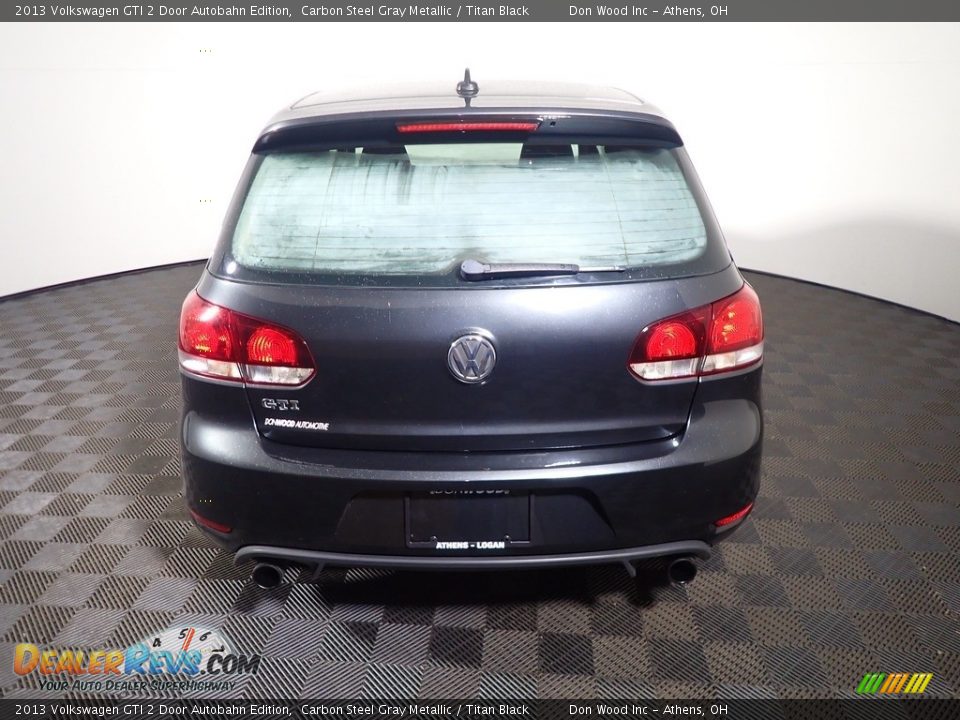 2013 Volkswagen GTI 2 Door Autobahn Edition Carbon Steel Gray Metallic / Titan Black Photo #13