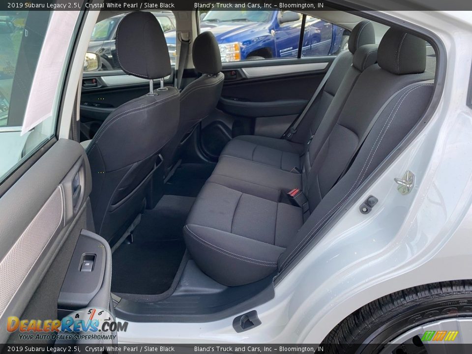 2019 Subaru Legacy 2.5i Crystal White Pearl / Slate Black Photo #34