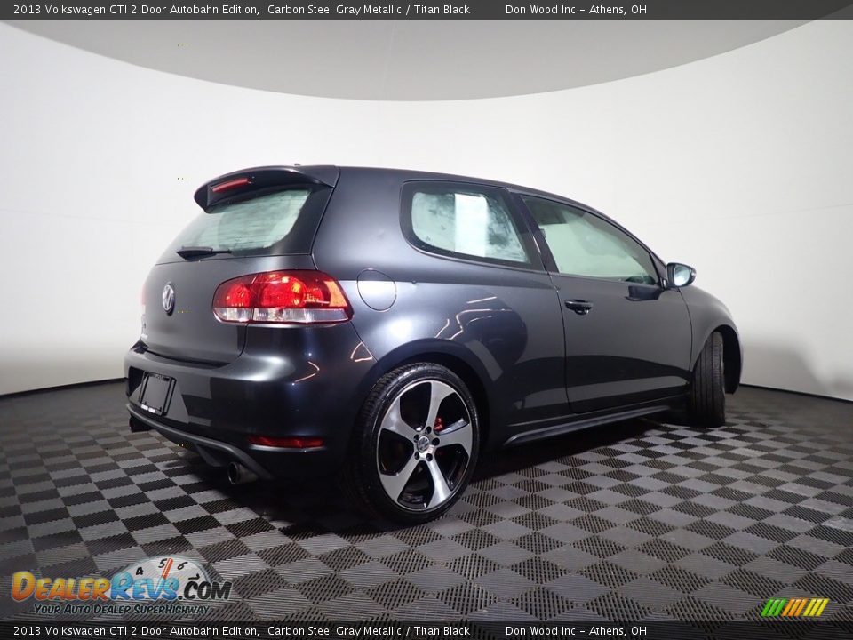 2013 Volkswagen GTI 2 Door Autobahn Edition Carbon Steel Gray Metallic / Titan Black Photo #16