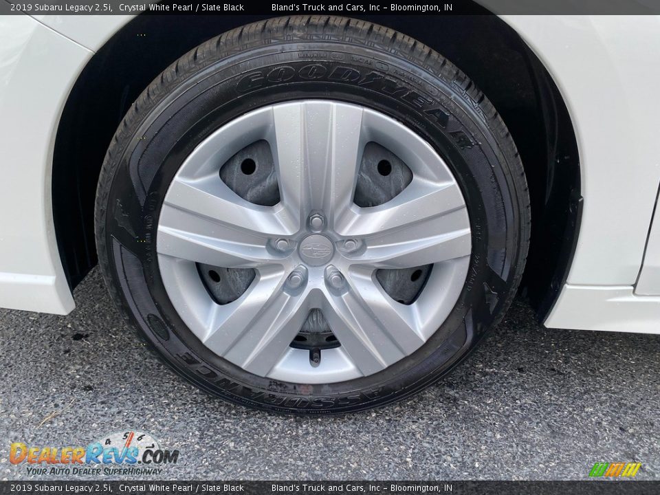 2019 Subaru Legacy 2.5i Crystal White Pearl / Slate Black Photo #35