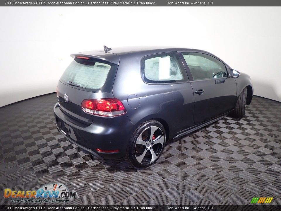 2013 Volkswagen GTI 2 Door Autobahn Edition Carbon Steel Gray Metallic / Titan Black Photo #17