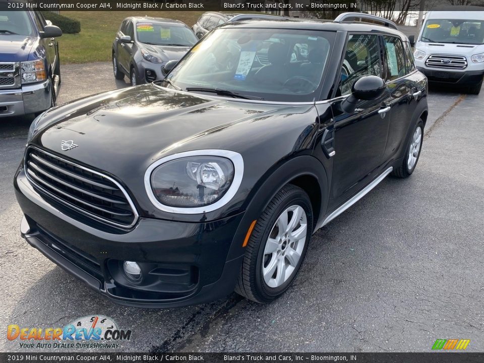 2019 Mini Countryman Cooper All4 Midnight Black / Carbon Black Photo #2