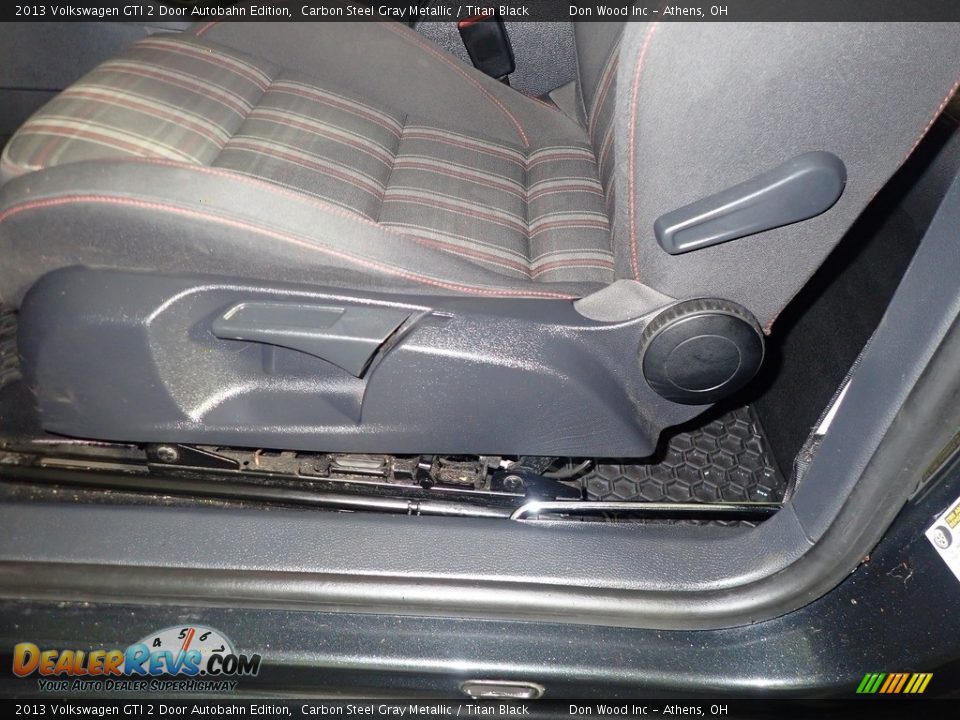 2013 Volkswagen GTI 2 Door Autobahn Edition Carbon Steel Gray Metallic / Titan Black Photo #23