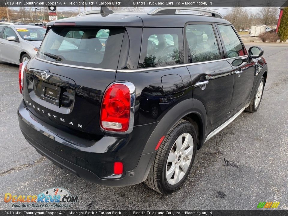 2019 Mini Countryman Cooper All4 Midnight Black / Carbon Black Photo #6