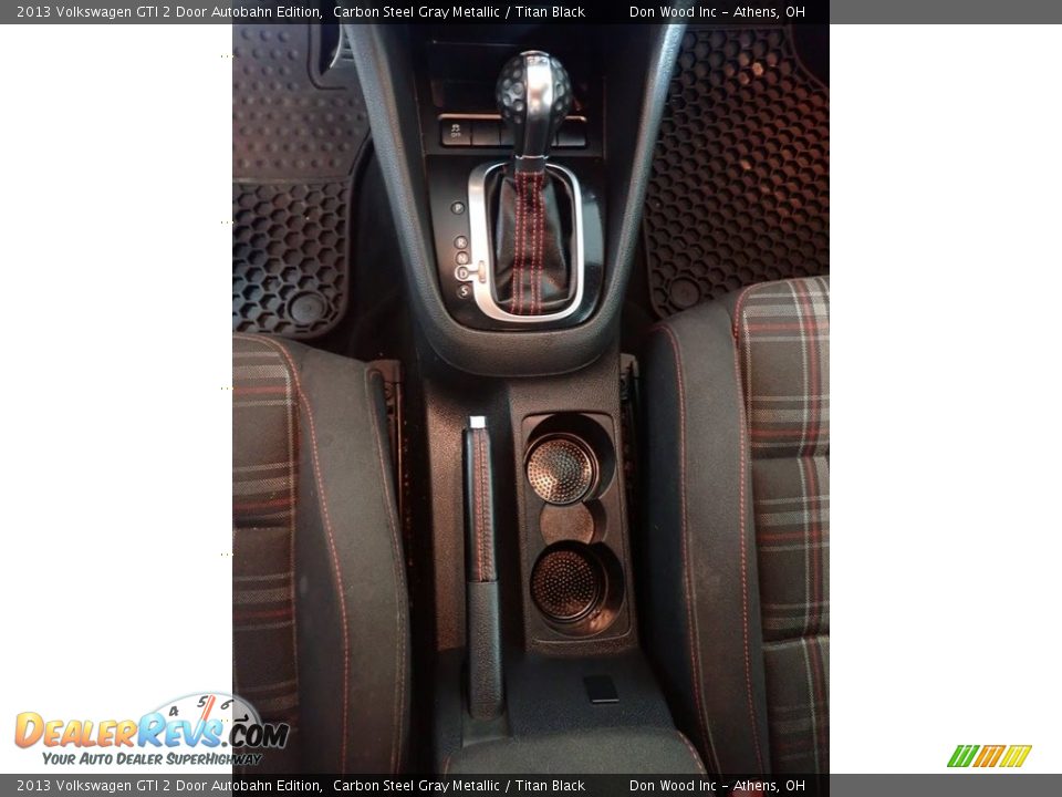 2013 Volkswagen GTI 2 Door Autobahn Edition Carbon Steel Gray Metallic / Titan Black Photo #31