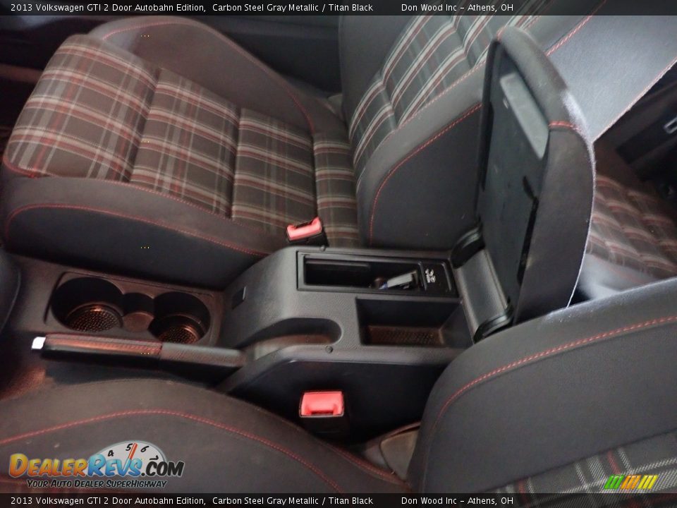 2013 Volkswagen GTI 2 Door Autobahn Edition Carbon Steel Gray Metallic / Titan Black Photo #32