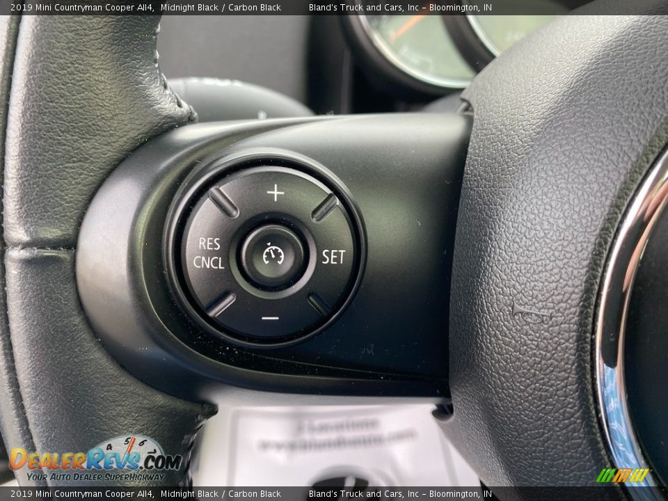 2019 Mini Countryman Cooper All4 Midnight Black / Carbon Black Photo #17