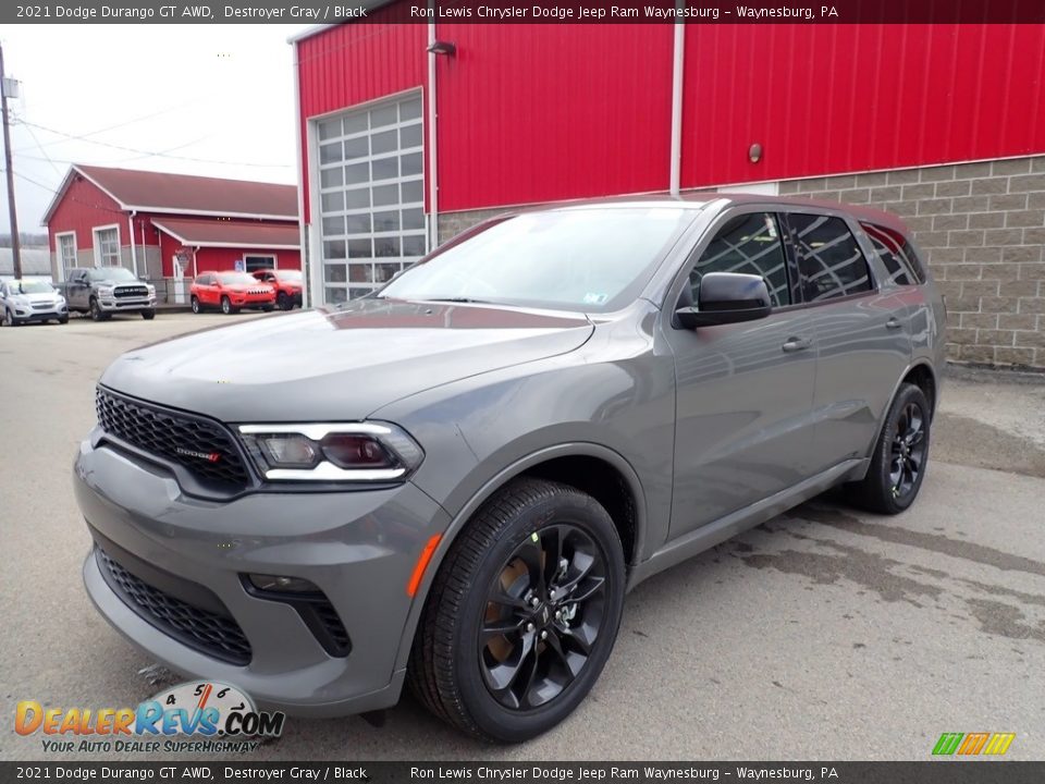 2021 Dodge Durango GT AWD Destroyer Gray / Black Photo #1