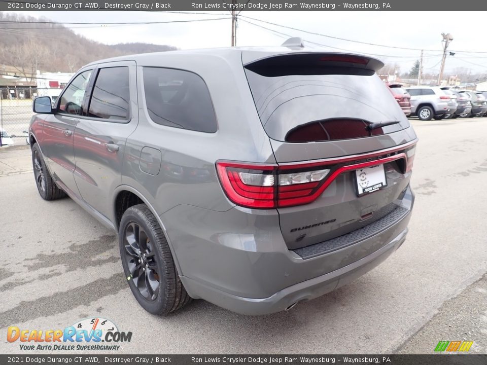 2021 Dodge Durango GT AWD Destroyer Gray / Black Photo #4