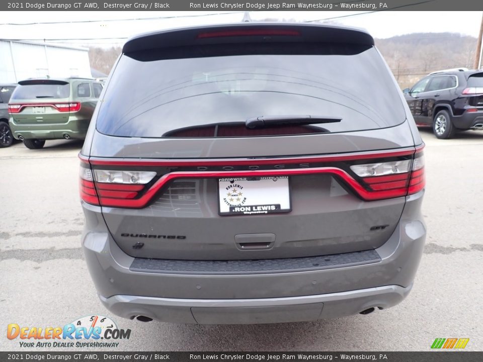 2021 Dodge Durango GT AWD Destroyer Gray / Black Photo #5