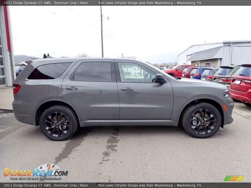 2021 Dodge Durango GT AWD Destroyer Gray / Black Photo #7