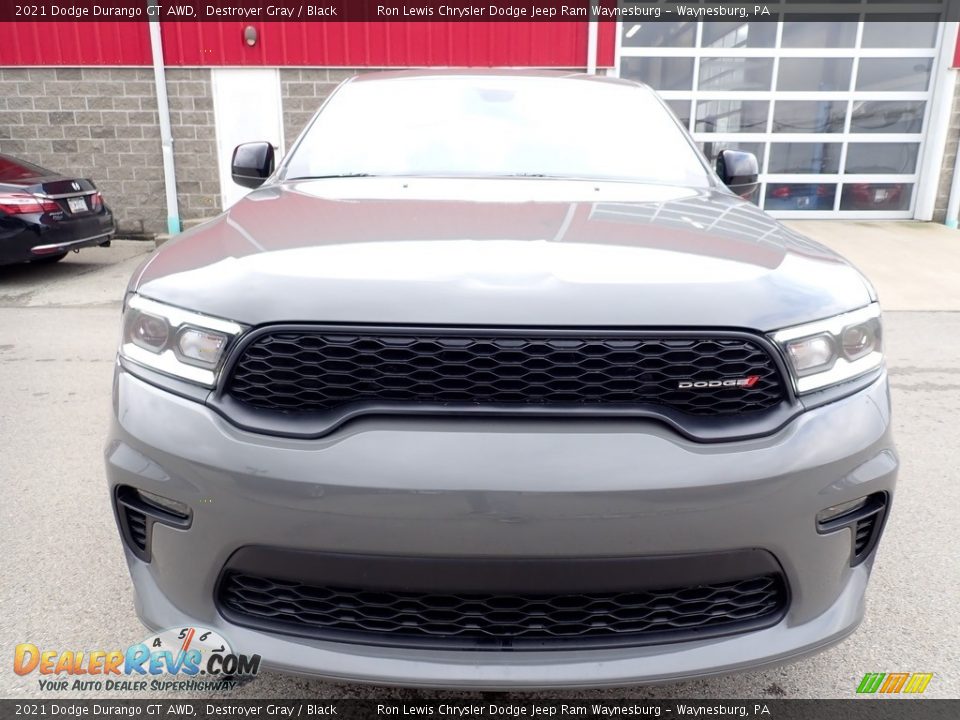 2021 Dodge Durango GT AWD Destroyer Gray / Black Photo #9