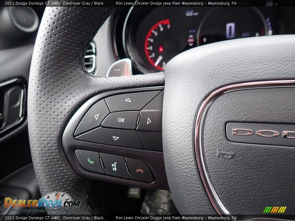 2021 Dodge Durango GT AWD Destroyer Gray / Black Photo #20