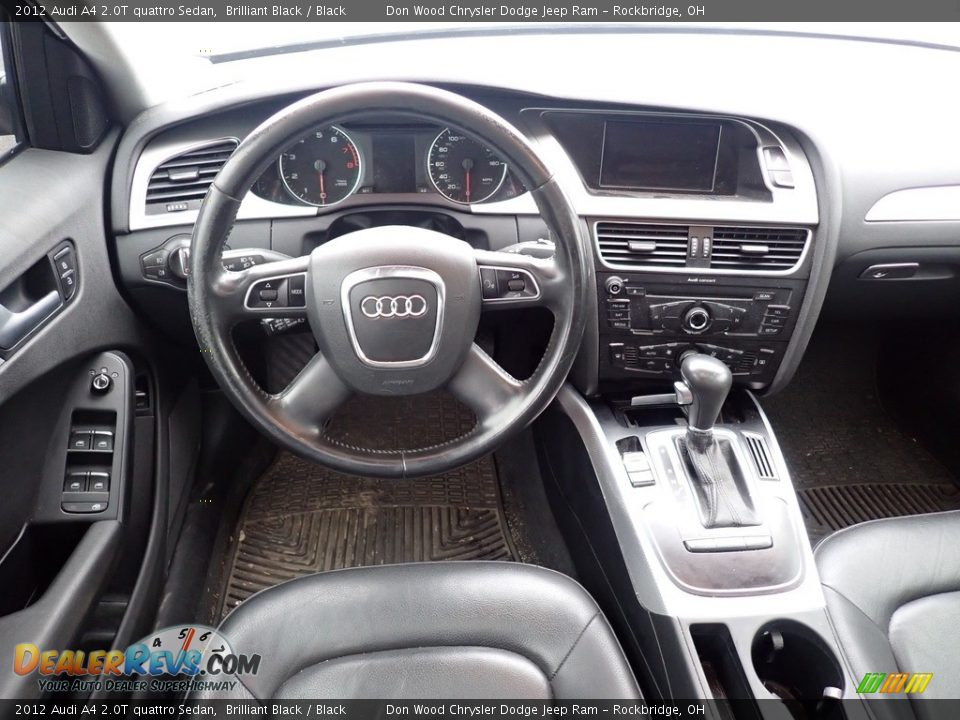 2012 Audi A4 2.0T quattro Sedan Brilliant Black / Black Photo #16