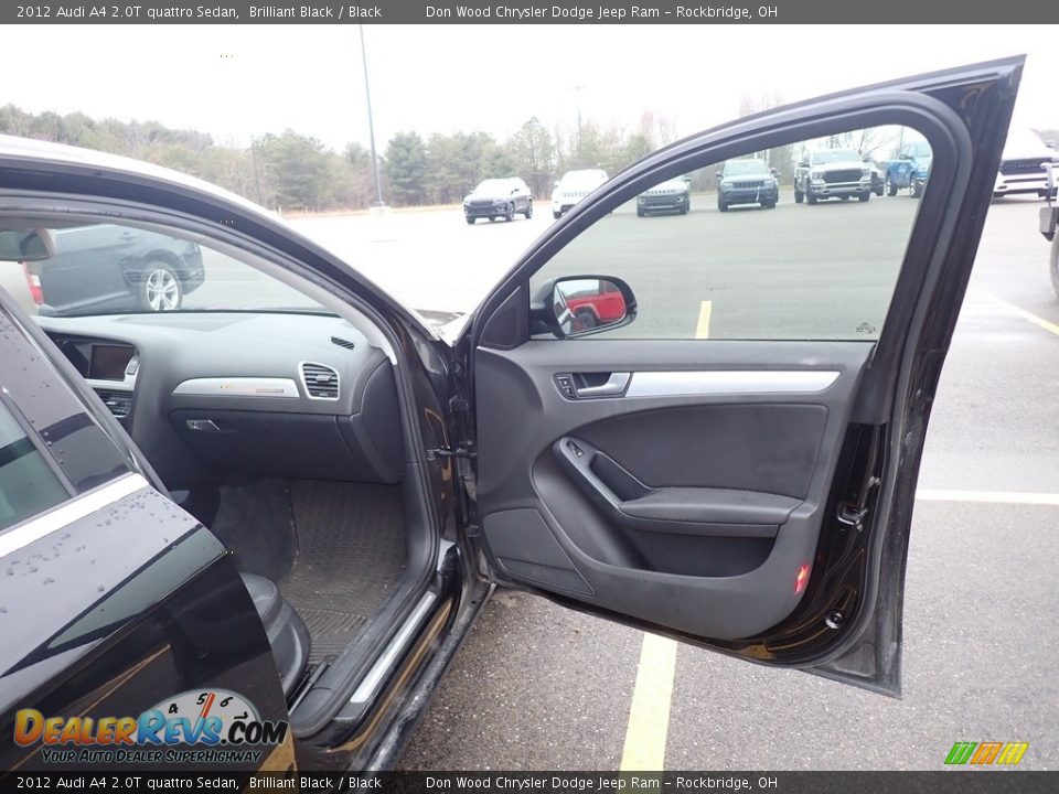 2012 Audi A4 2.0T quattro Sedan Brilliant Black / Black Photo #24