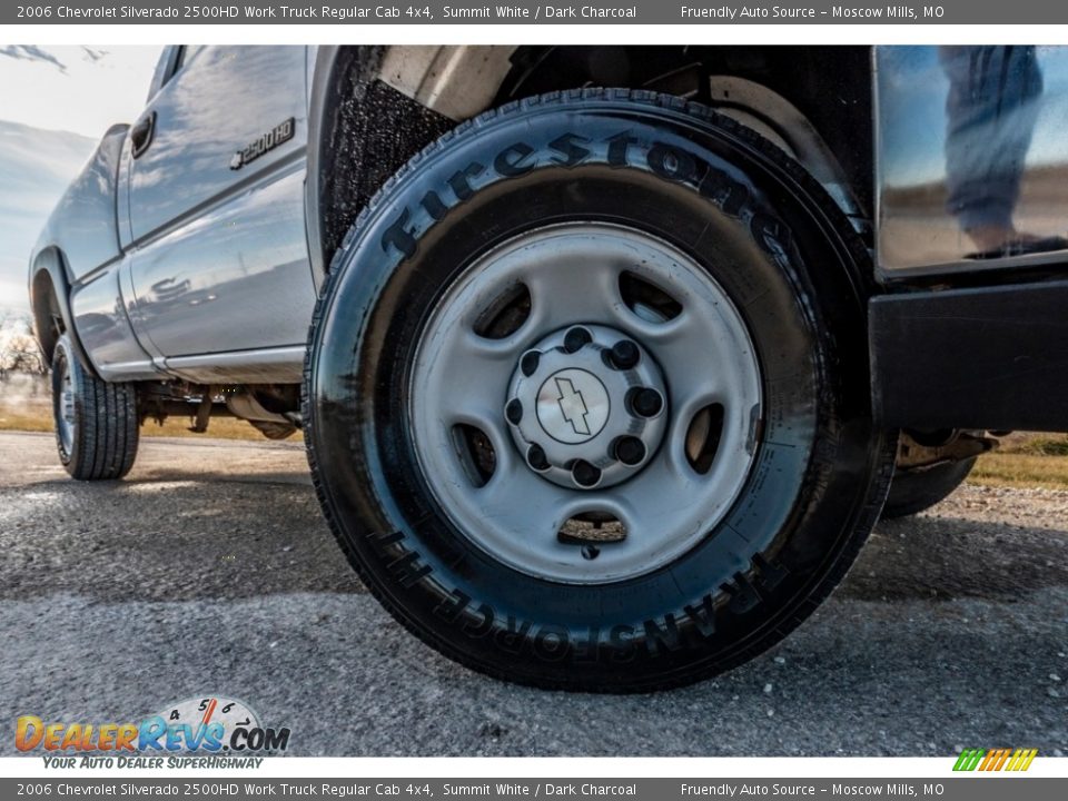 2006 Chevrolet Silverado 2500HD Work Truck Regular Cab 4x4 Summit White / Dark Charcoal Photo #2