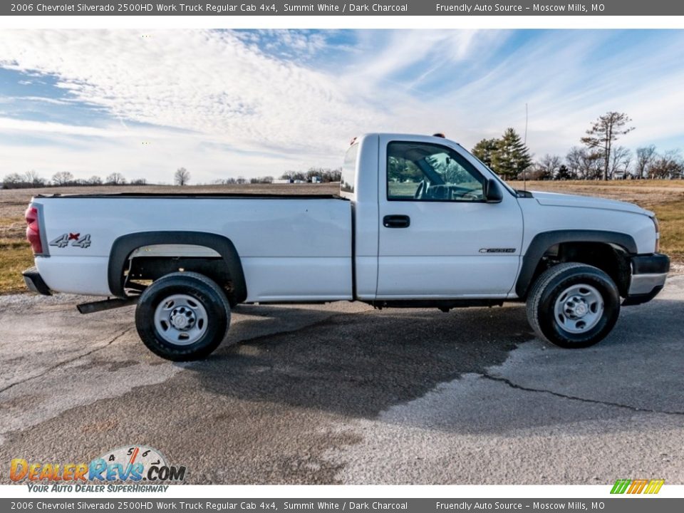 2006 Chevrolet Silverado 2500HD Work Truck Regular Cab 4x4 Summit White / Dark Charcoal Photo #3