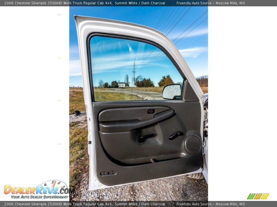 2006 Chevrolet Silverado 2500HD Work Truck Regular Cab 4x4 Summit White / Dark Charcoal Photo #21