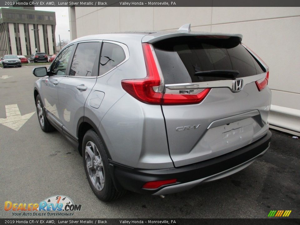 2019 Honda CR-V EX AWD Lunar Silver Metallic / Black Photo #3
