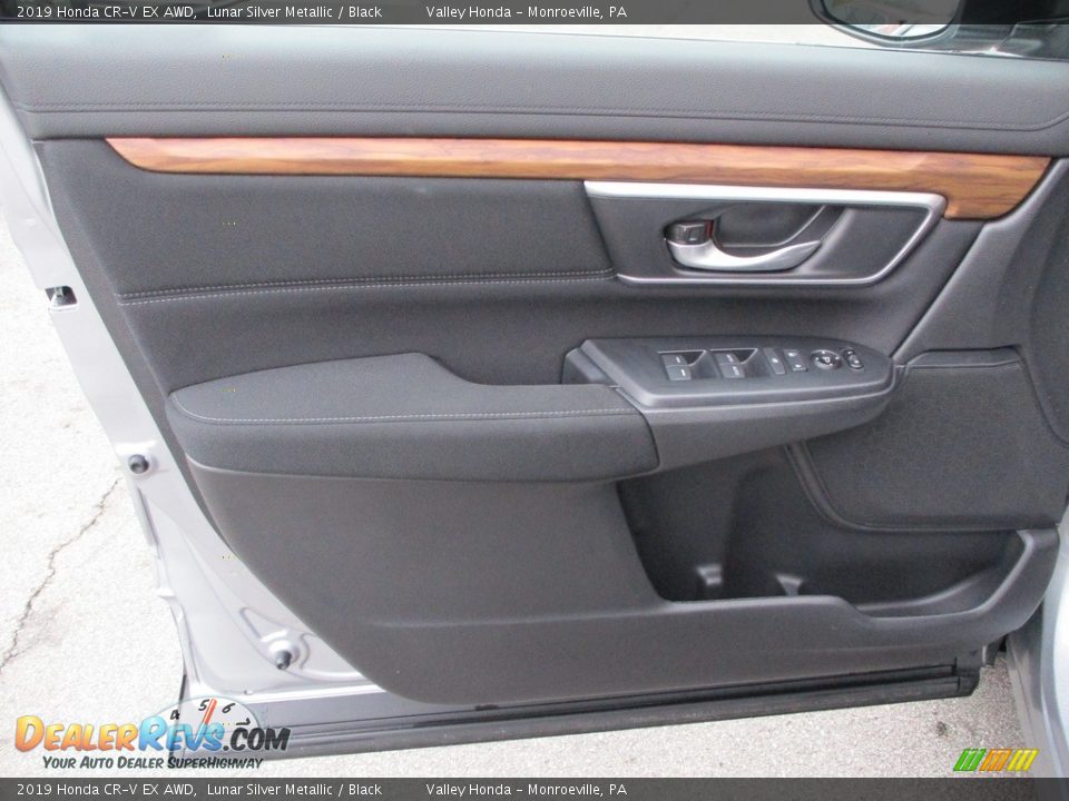 2019 Honda CR-V EX AWD Lunar Silver Metallic / Black Photo #10