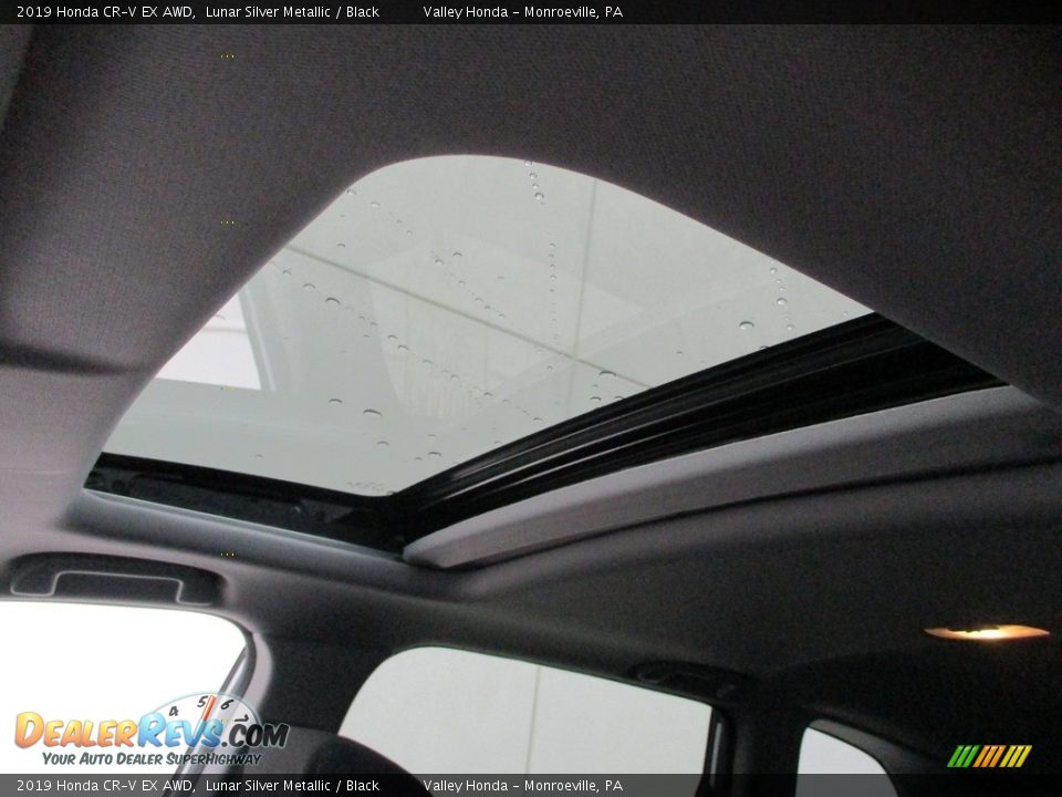 2019 Honda CR-V EX AWD Lunar Silver Metallic / Black Photo #11