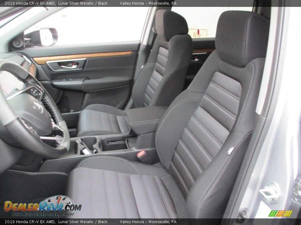 2019 Honda CR-V EX AWD Lunar Silver Metallic / Black Photo #12