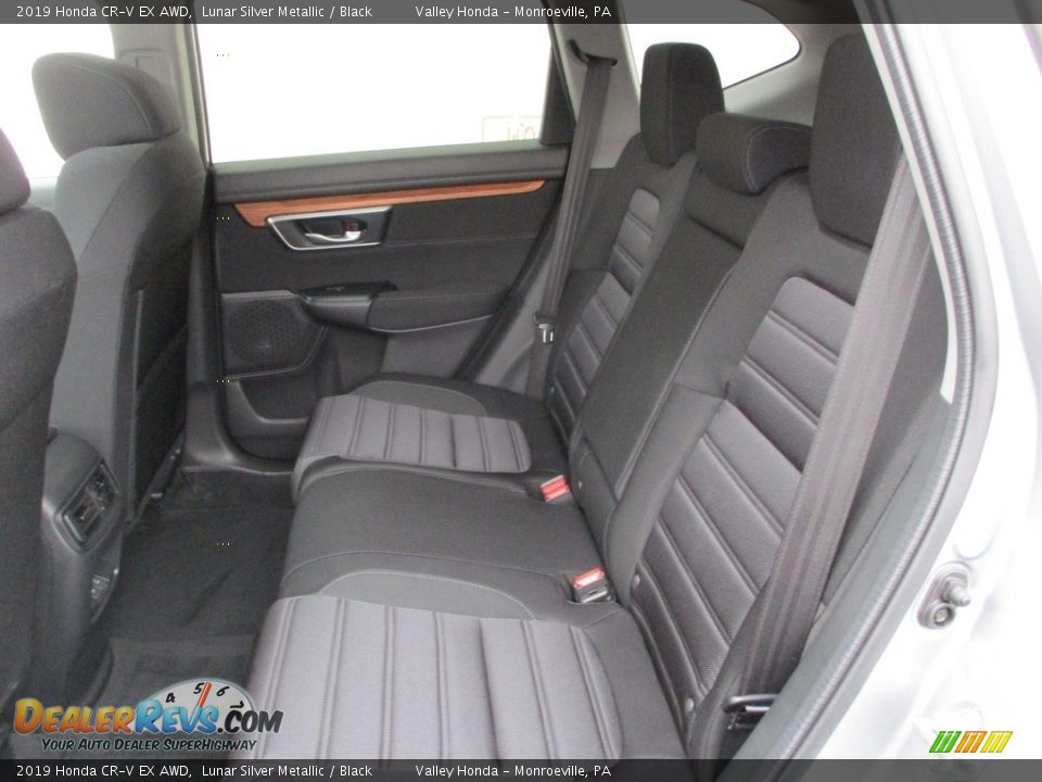 2019 Honda CR-V EX AWD Lunar Silver Metallic / Black Photo #13