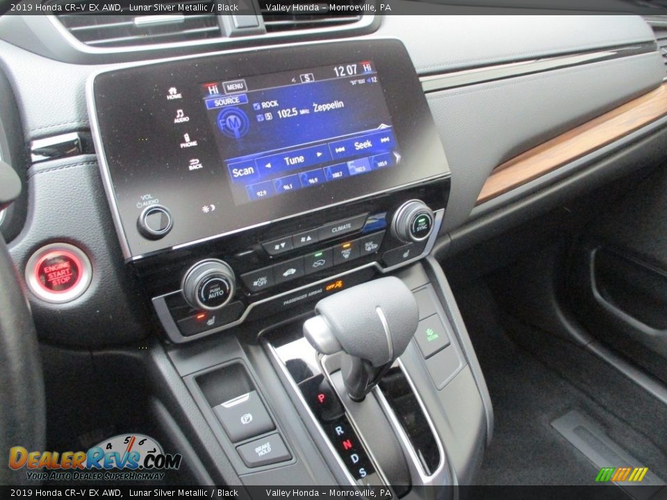 2019 Honda CR-V EX AWD Lunar Silver Metallic / Black Photo #15