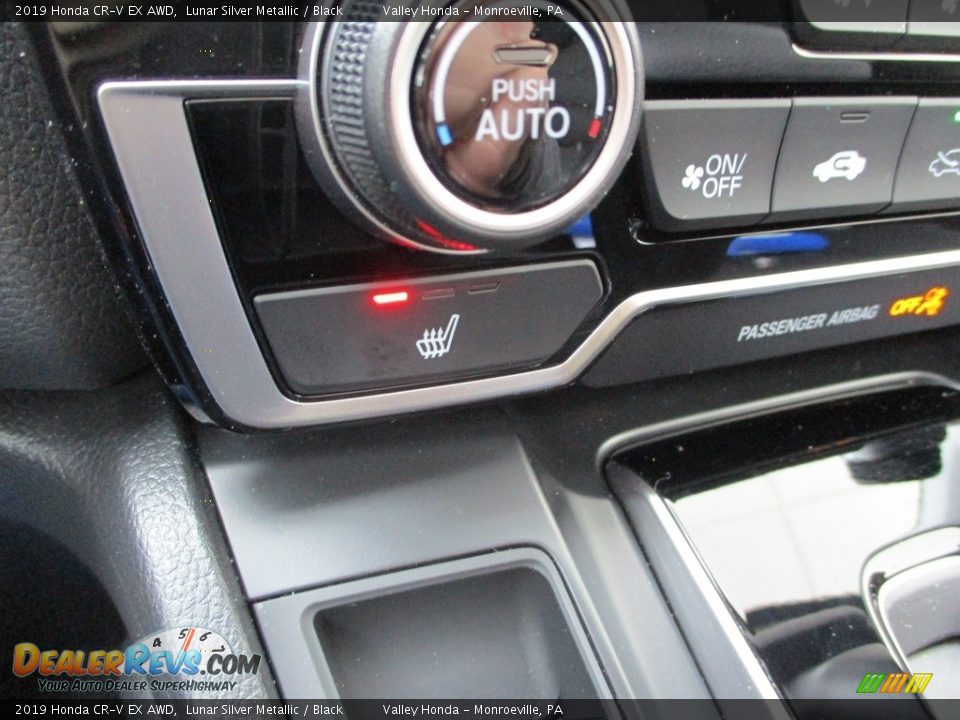 2019 Honda CR-V EX AWD Lunar Silver Metallic / Black Photo #17