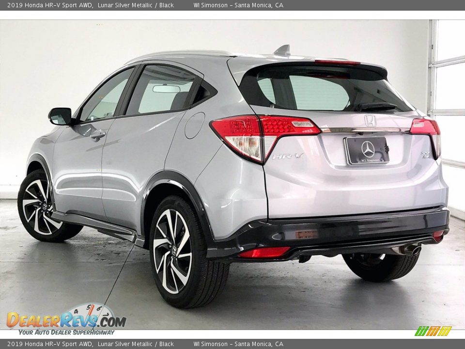 2019 Honda HR-V Sport AWD Lunar Silver Metallic / Black Photo #10