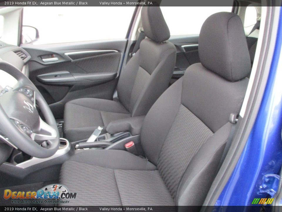 2019 Honda Fit EX Aegean Blue Metallic / Black Photo #12