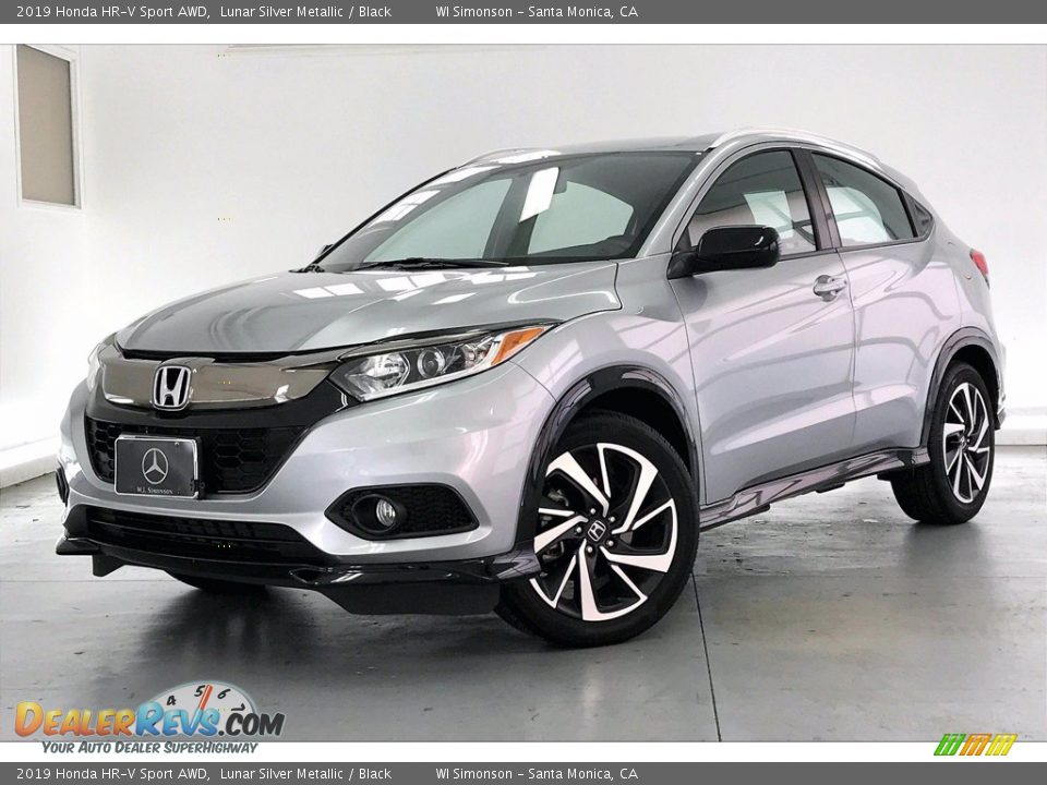 2019 Honda HR-V Sport AWD Lunar Silver Metallic / Black Photo #12