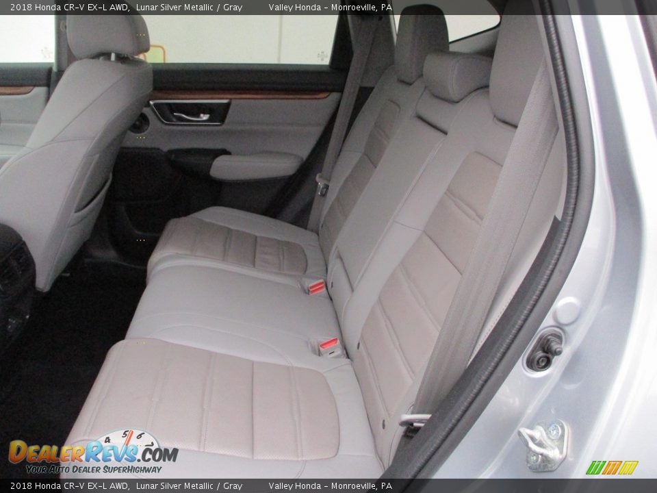 2018 Honda CR-V EX-L AWD Lunar Silver Metallic / Gray Photo #13
