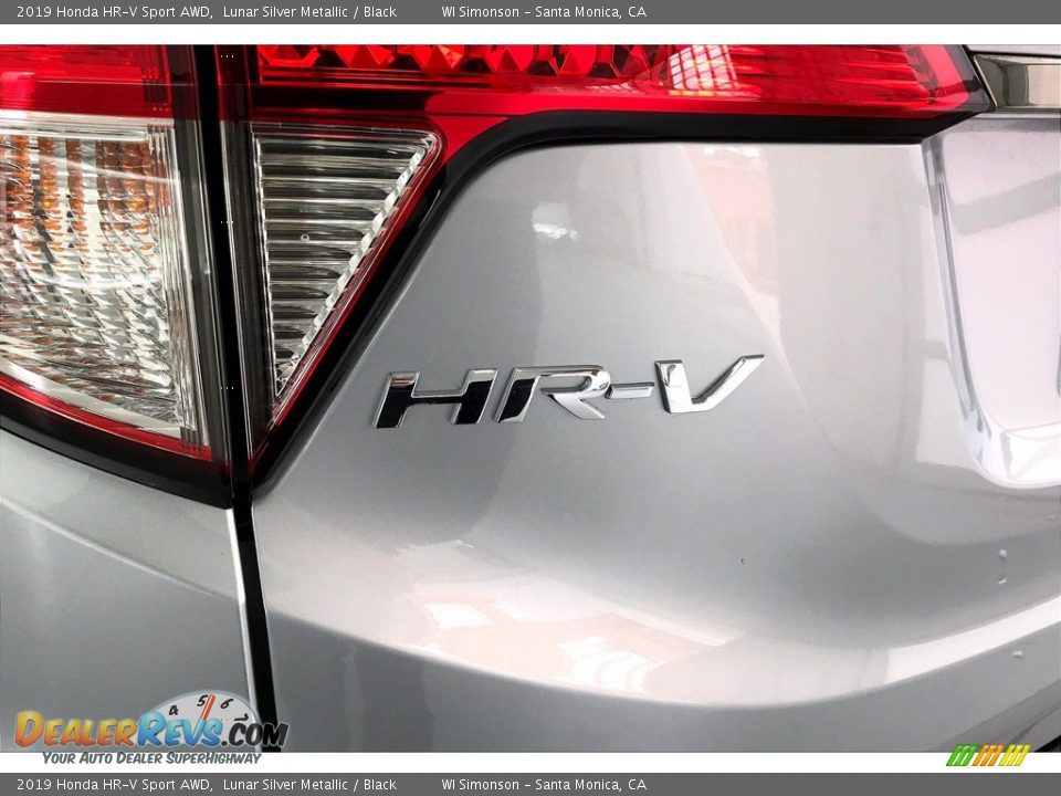 2019 Honda HR-V Sport AWD Lunar Silver Metallic / Black Photo #30