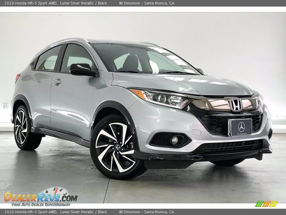 2019 Honda HR-V Sport AWD Lunar Silver Metallic / Black Photo #33