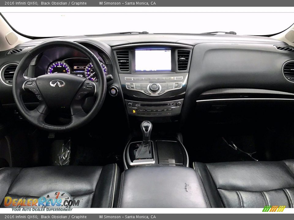 Graphite Interior - 2016 Infiniti QX60  Photo #15