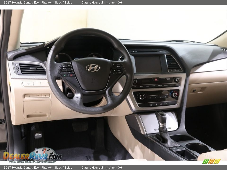 Dashboard of 2017 Hyundai Sonata Eco Photo #6