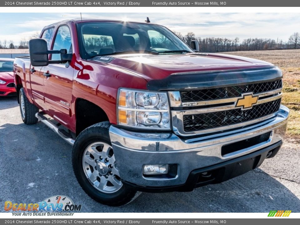 2014 Chevrolet Silverado 2500HD LT Crew Cab 4x4 Victory Red / Ebony Photo #1