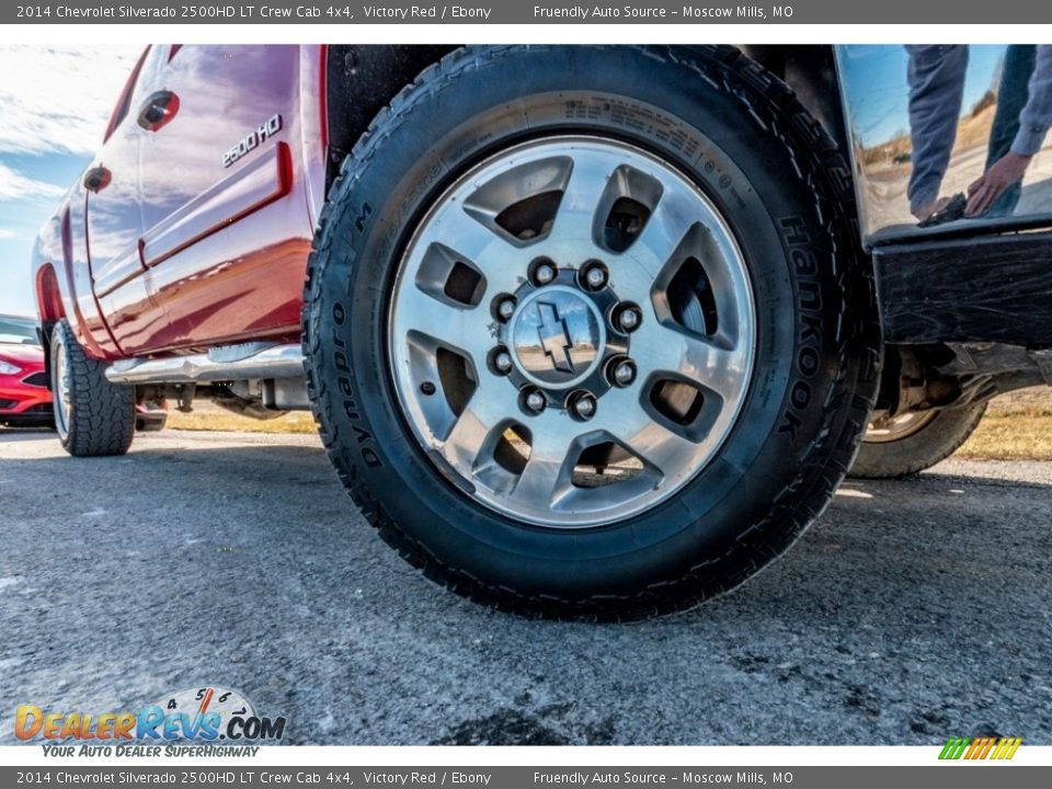 2014 Chevrolet Silverado 2500HD LT Crew Cab 4x4 Victory Red / Ebony Photo #2