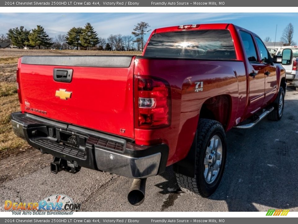 2014 Chevrolet Silverado 2500HD LT Crew Cab 4x4 Victory Red / Ebony Photo #4