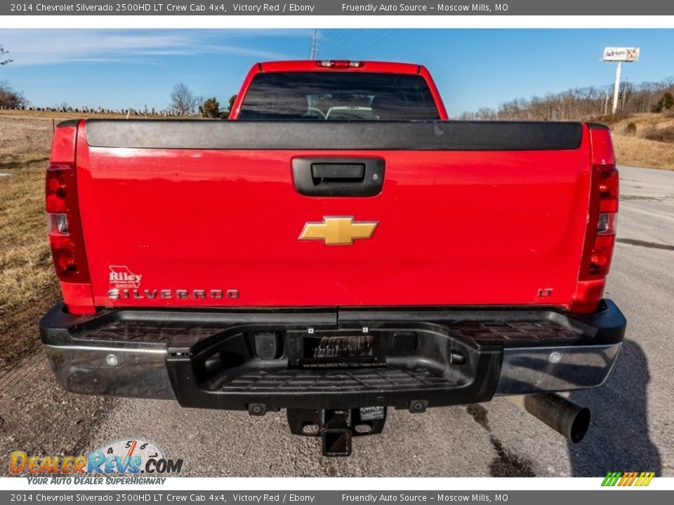 2014 Chevrolet Silverado 2500HD LT Crew Cab 4x4 Victory Red / Ebony Photo #5