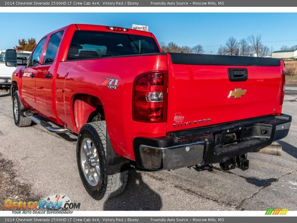 2014 Chevrolet Silverado 2500HD LT Crew Cab 4x4 Victory Red / Ebony Photo #6