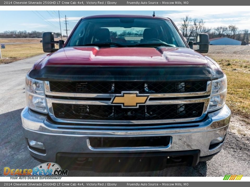 2014 Chevrolet Silverado 2500HD LT Crew Cab 4x4 Victory Red / Ebony Photo #9