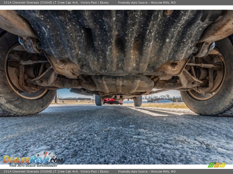 2014 Chevrolet Silverado 2500HD LT Crew Cab 4x4 Victory Red / Ebony Photo #10