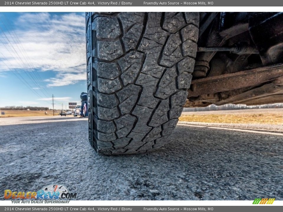 2014 Chevrolet Silverado 2500HD LT Crew Cab 4x4 Victory Red / Ebony Photo #11